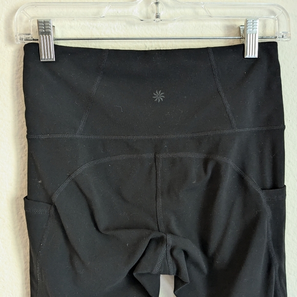 Athleta ULTRA HI-RISE Intuition Black 7/8 Tight Leggings S #778228 - Picture 8 of 11